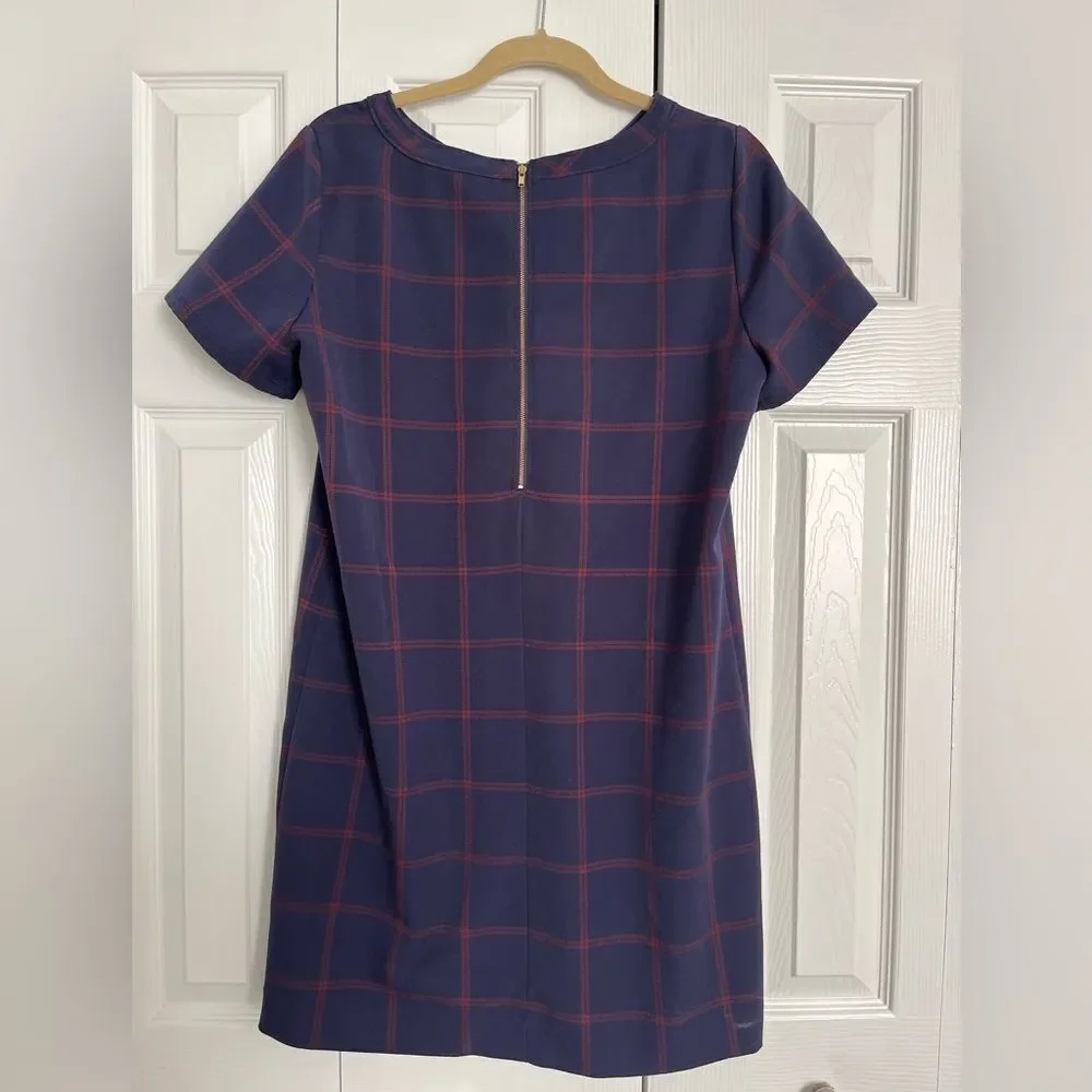 J. Crew Plaid Dress. Size 10.